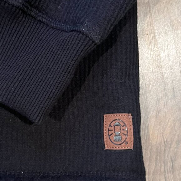 NWT Men's Sherpa Lined Coleman Long Sleeve Camping Fleece - Picture 4 of 5